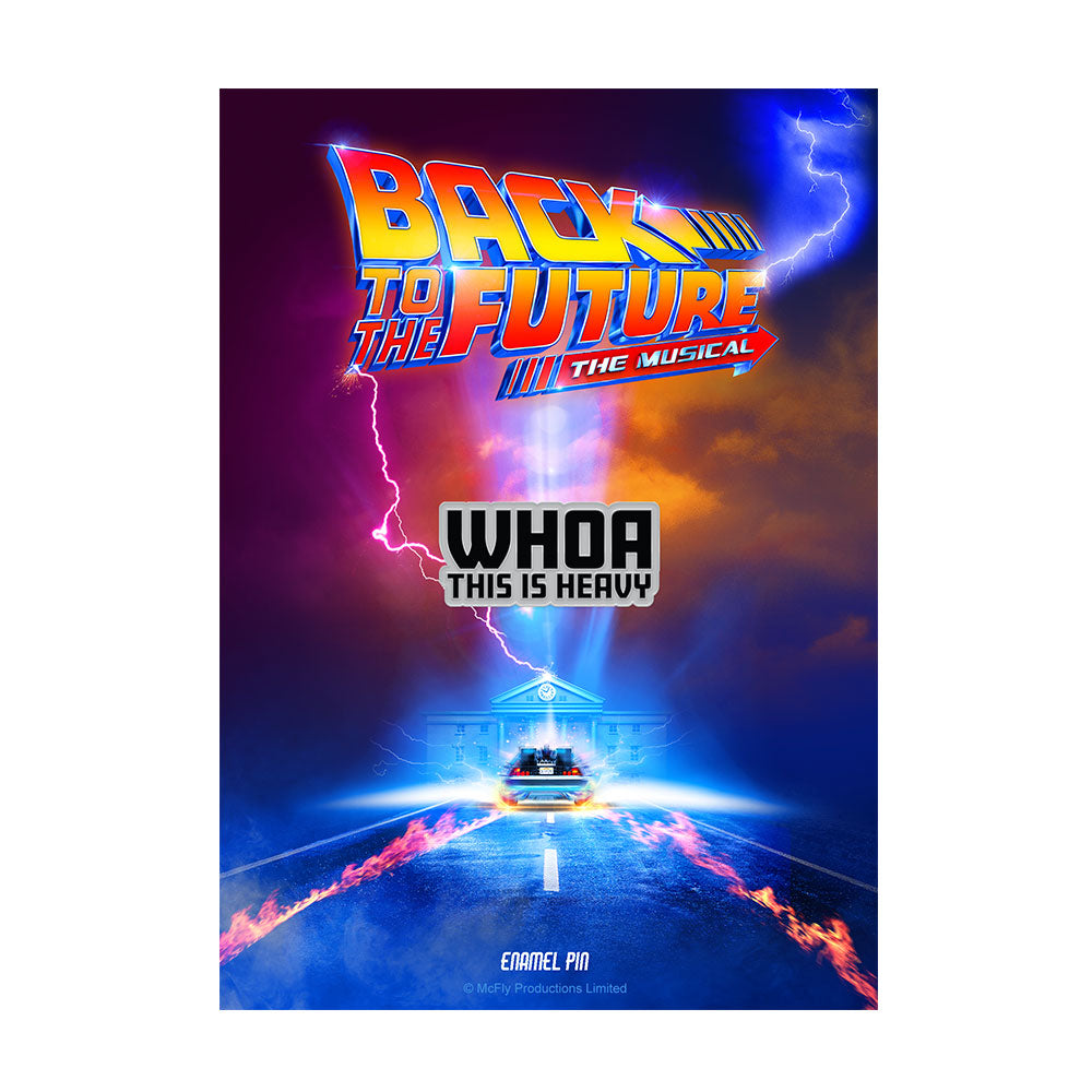 Back to the Future the Musical Heavy Pin