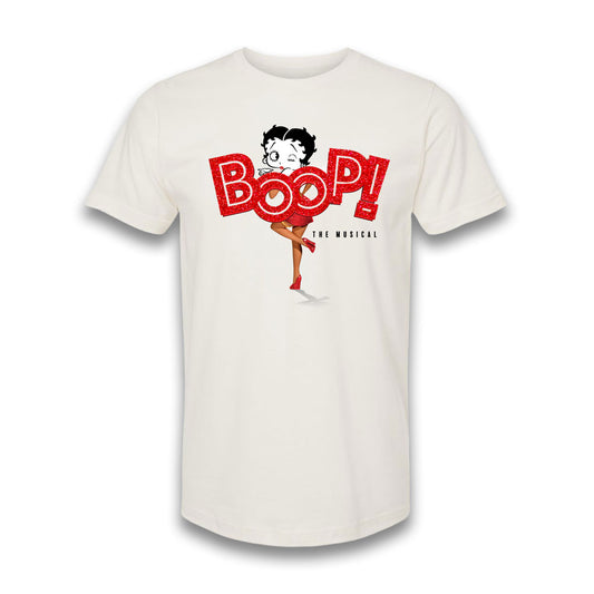 Boop the Musical Glitter Logo Tee
