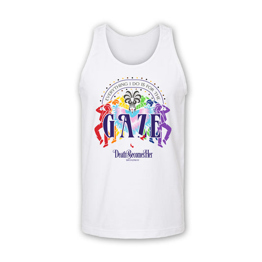 Death Becomes Her Unisex Pride Gaze Tank