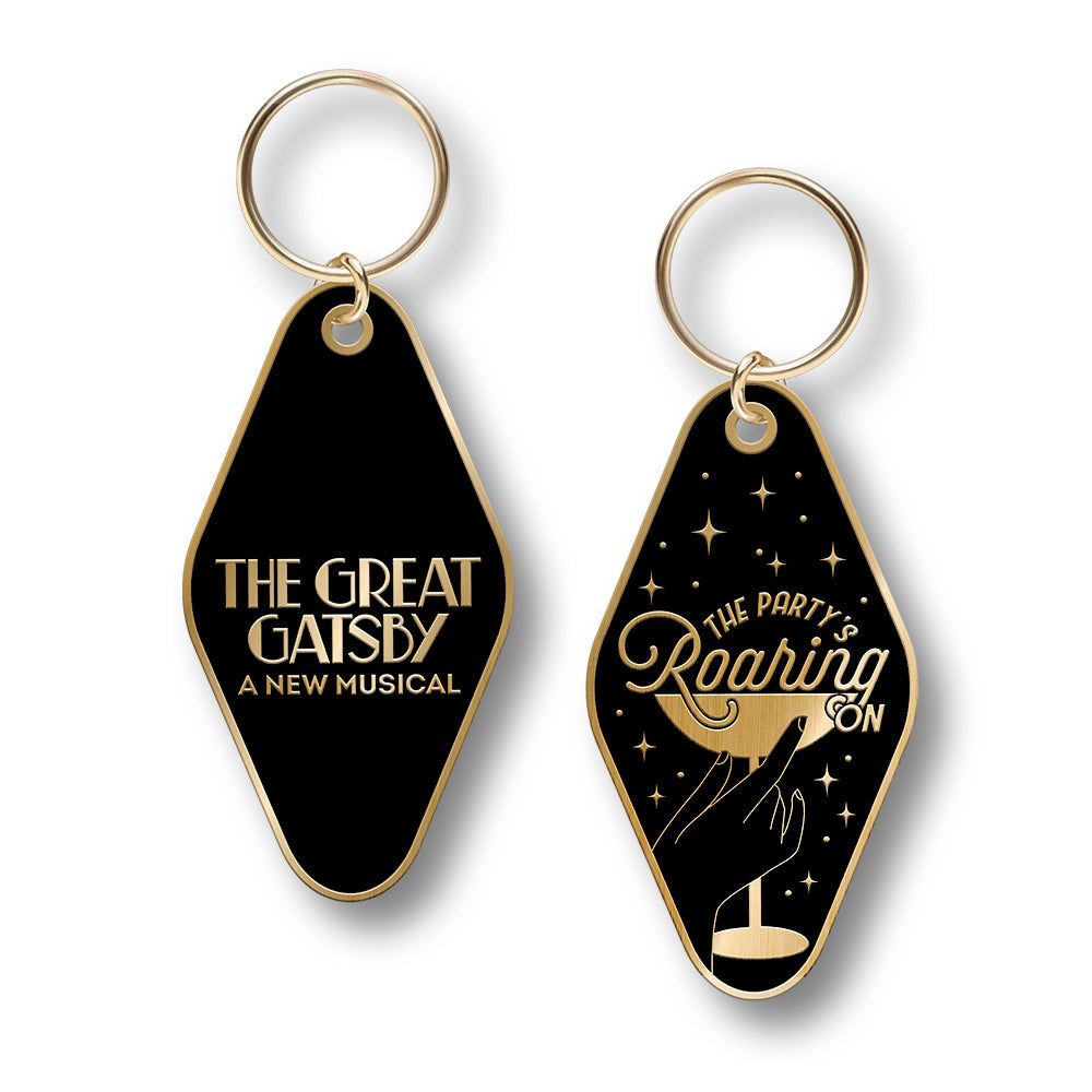 The Great Gatsby Logo Keychain