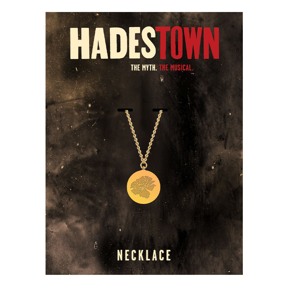 Hadestown Flower Pendant Necklace