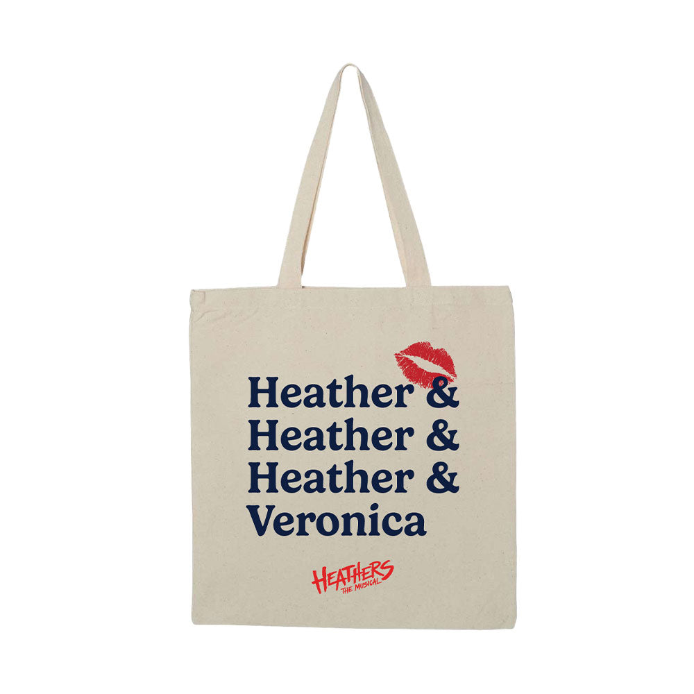 Heathers The Musical Names Tote