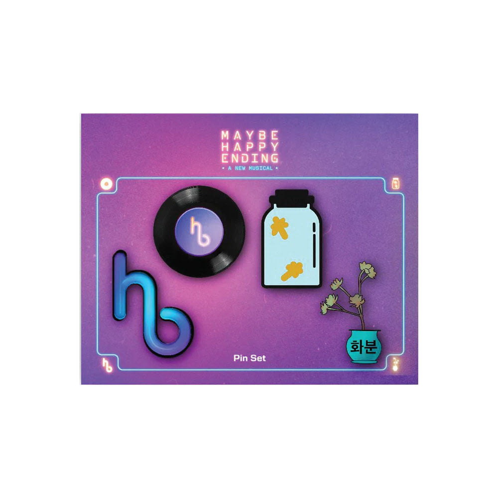 Maybe Happy Ending Pin Set – One Shubert Alley