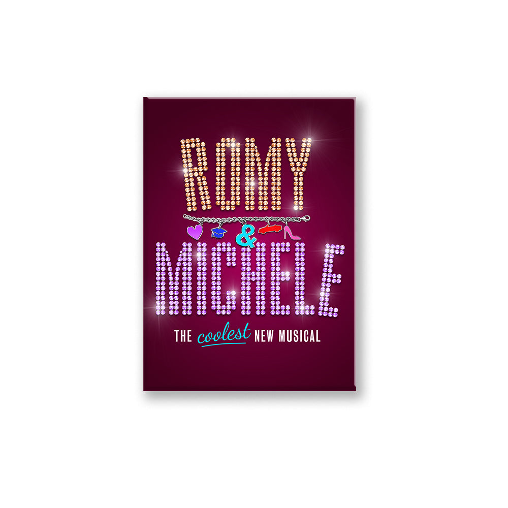 Romy & Michele Business Logo Magnet