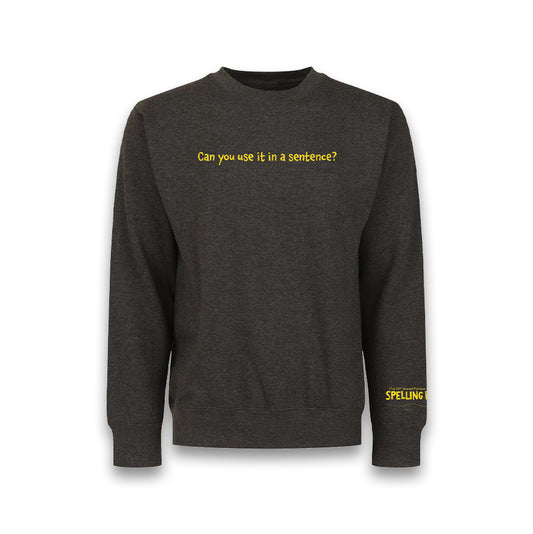 Spelling Bee Unisex Sentence Pullover