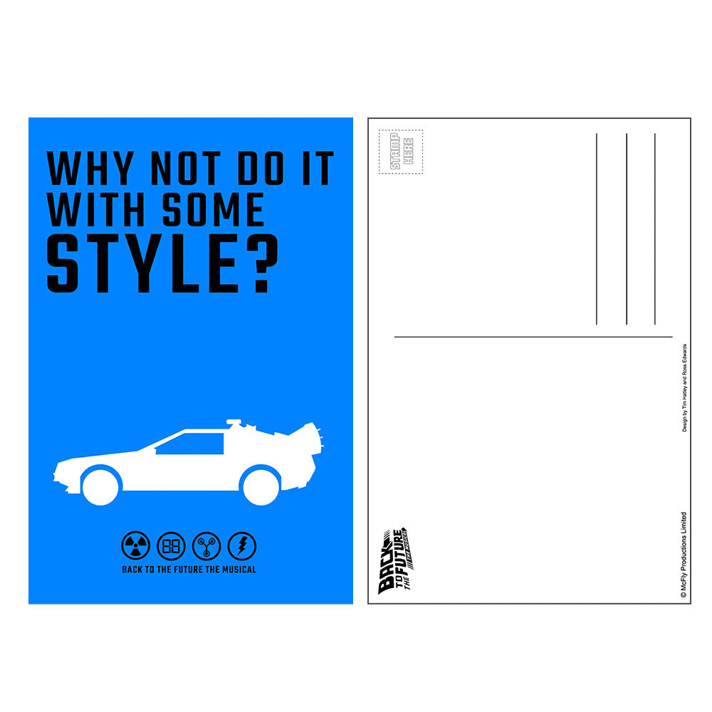 Back to the Future the Musical Postcard Set 1
