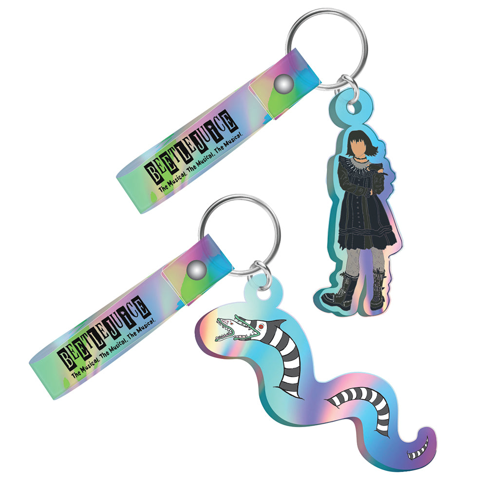 Beetlejuice Mystery Box Keychain