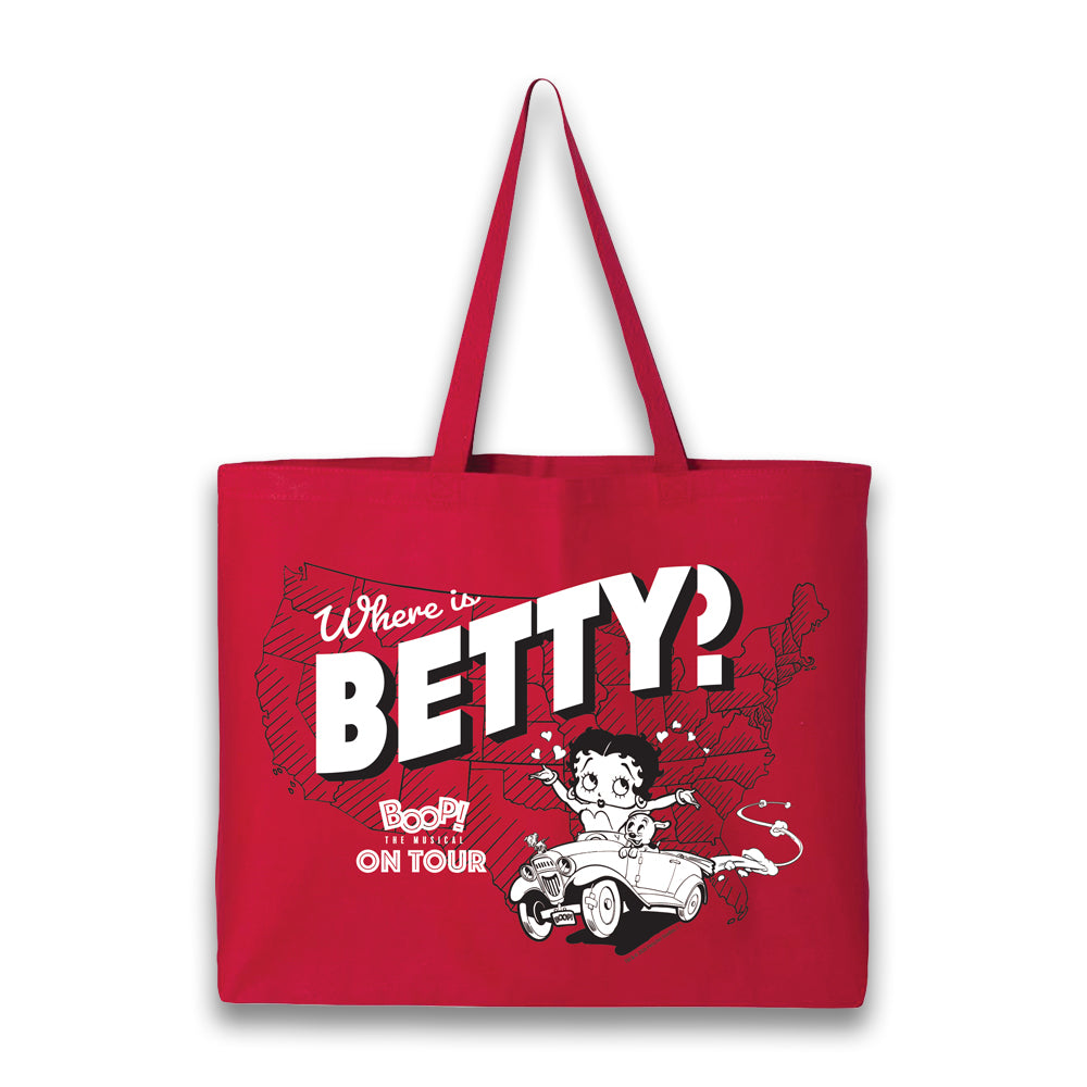 Boop! the Musical Where is Betty? Tote Bag
