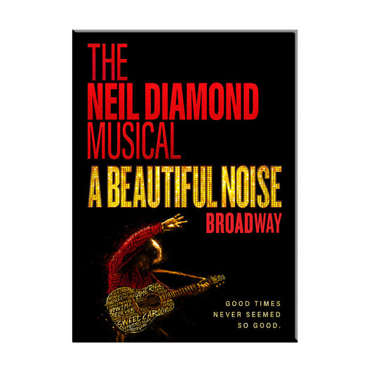 A Beautiful Noise Logo Broadway Magnet