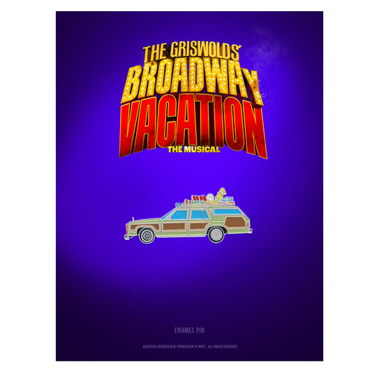 Broadway Vacation Truckster Enamel Pin