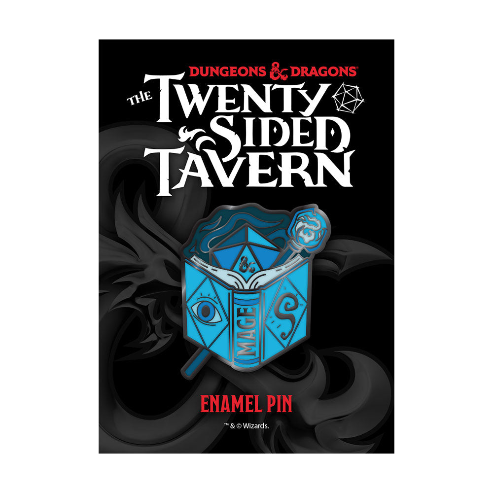 Dungeons & Dragons Twenty Sided Tavern Mage Enamel Pin