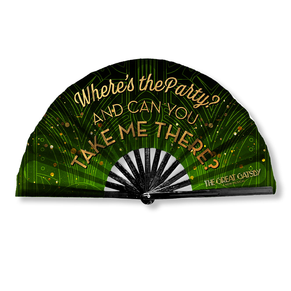 The Great Gatsby Party Fan