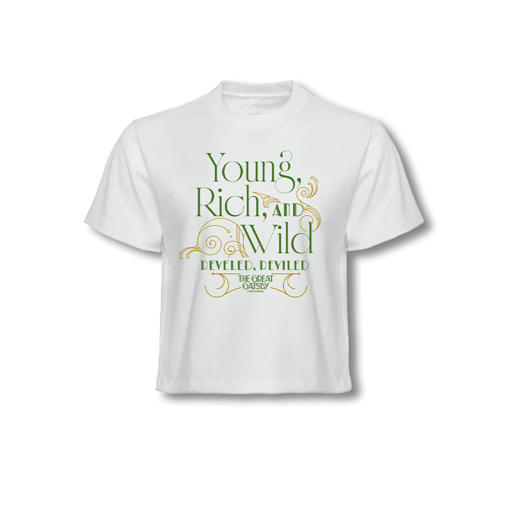 The Great Gatsby Tour Young Rich Wild Boxy Tee