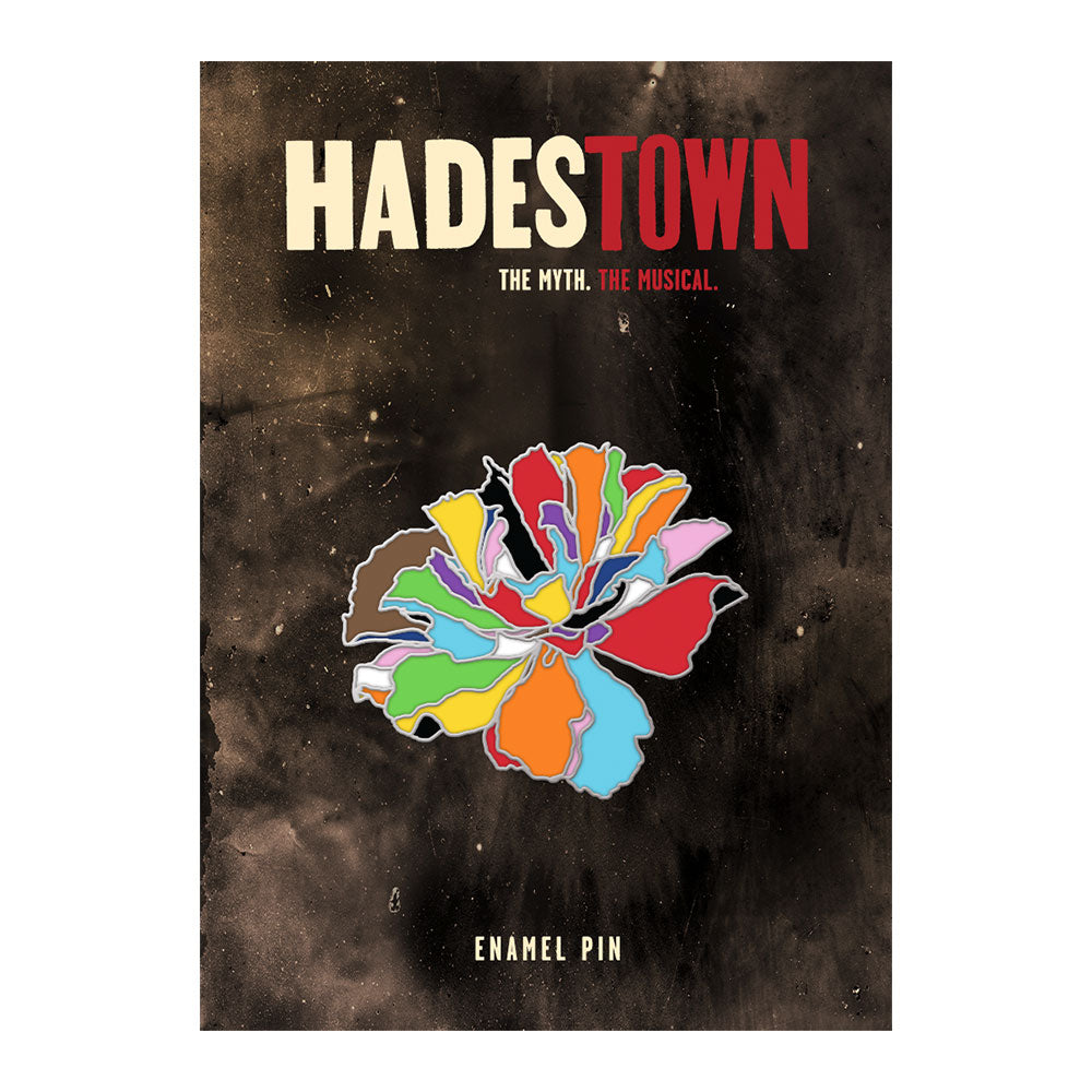 Hadestown Pride Flower Enamel Pin