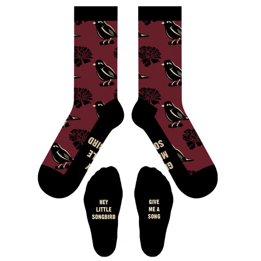 Hadestown Songbird Socks