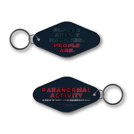 Paranormal Activity: Live On Stage Broadway Keychain