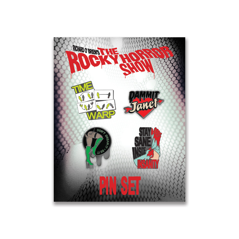 The Rocky Horror Show Pin Set