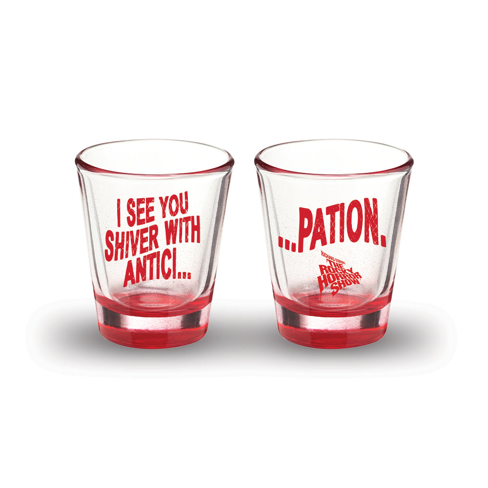 The Rocky Horror Show Anticipation Shot Glass